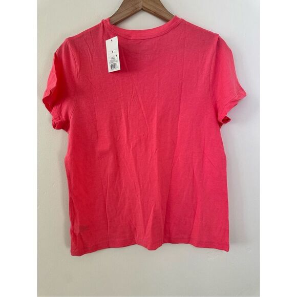 A New Day Coral Pink Short Sleeve Tshirt Size Medium New - Picture 5 of 5